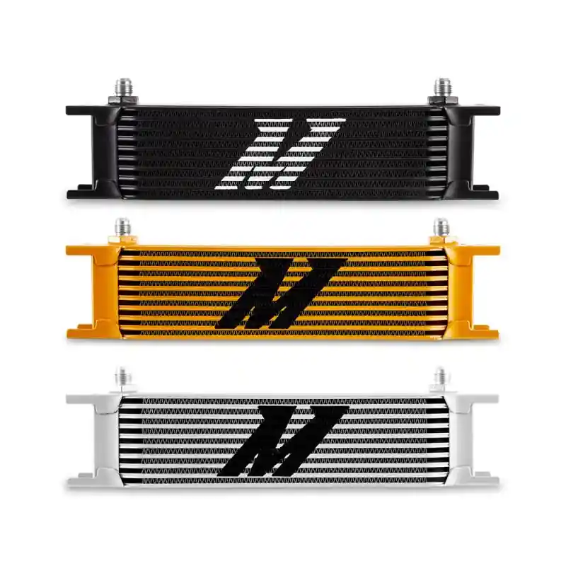Mishimoto Universal 10-Row Oil Cooler, -6AN - Black Factory Price