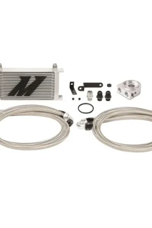 Mishimoto Oil Cooler Kit (WRX/STi 08-14) Black, Non Thermostatic Crafted