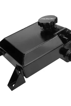 Proflow Coolant Overflow Expansion Tank Recirculating For Ford Falcon Barra XR6 BA/BF/FG Fabricated Aluminium Black Anodised New Release