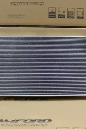 Fenix Radiators Radiator - Full Alloy Performance (VY Commodore V8 LS1) - Polished Automatic Brand New