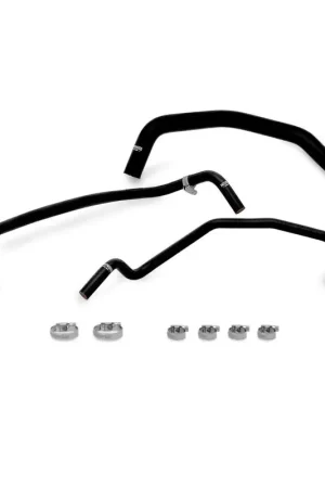 Reduced Price Mishimoto Silicone Ancillary Coolant Hose Kit Black (Mustang GT 15+)