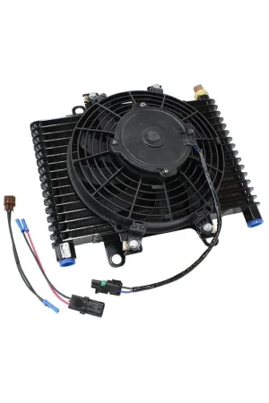 Aeroflow Comp. Oil + Transmission Cooler -10ORB, 13.9" x 9" x 3.5" w/ Fan + Switch Discount