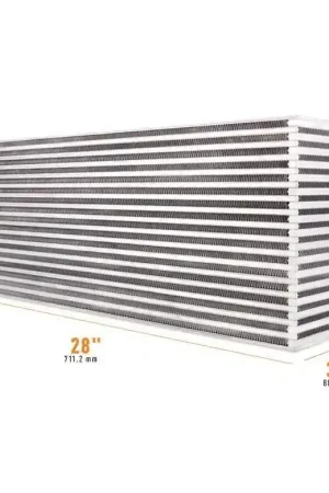 Exclusive Offer Mishimoto 711.2 x 266.7 x 88.9 mm Universal Air-To-Air Race Intercooler Core