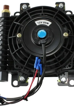Limited Time Aeroflow Competiton Oil + Transmission Cooler -10ORB , 10 x 7-1/2" x 3.5" w/ Fan + Switch