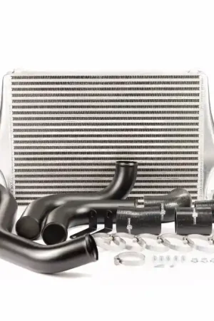 Process West Front Mount Intercooler Kit (Focus ST) Black Core Flash Sale