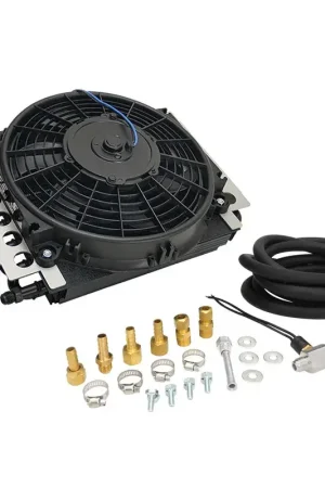 Buy Online Proflow Transmission Cooler Kit Dual Core 15.75'' x 11.5'' x 5.0'' 10'' 650CFM Fan AN6 Inlets