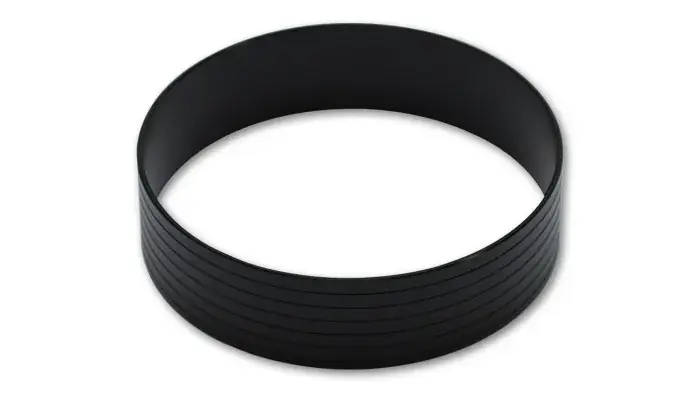 Vibrant Performance HD Union Sleeve for 2.00" O.D. Tubing - Hard Anodized Black Genuine