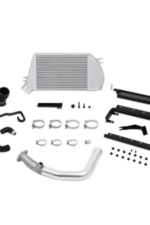 Mishimoto Performance Top-Mount Intercooler and Charge-Pipe System (WRX 2015-21) Black Pipe/Black Core Handmade
