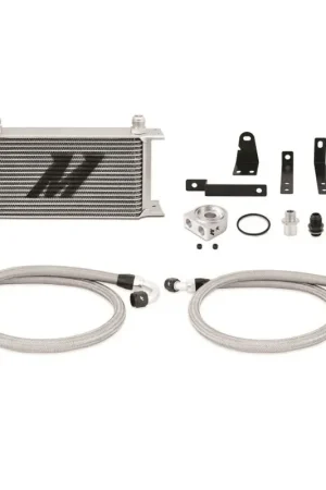 Warranty Included Mishimoto Oil Cooler Kit (Honda S2000) Silver, Non Thermostatic