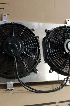 Fenix Radiators Fan Shroud & Fans (Silvia S13 SR20DET) - Polished Special Discount