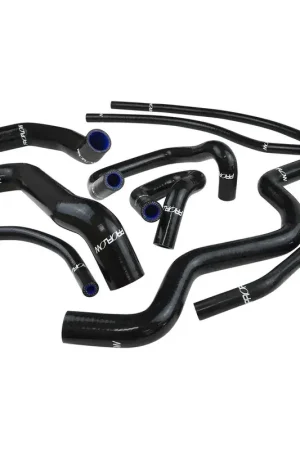 Proflow Radiator Hose Kit Silicone For Ford Falcon BA-FG 6 Cyl Barra 4.0L XR6 Turbo Black 5mm Wall Kit Latest