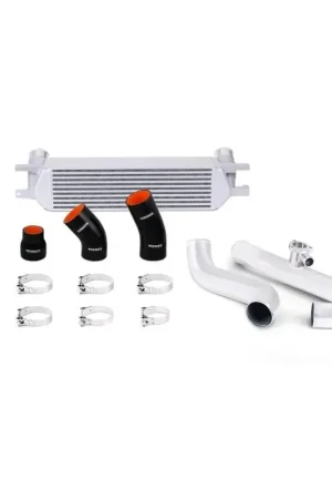Mishimoto Performance Intercooler Kit (Mustang EcoBoost 2015-24) Black Core, Wrinkle Black Pipes Markdown