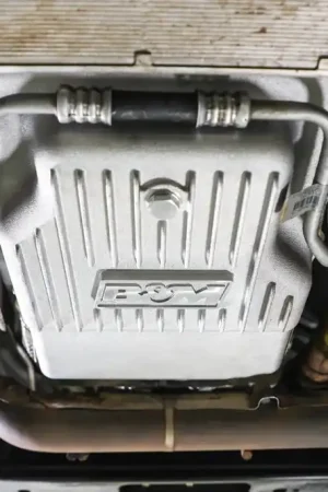 Today Only B&M Hi-Tek Heavy-Duty Deep Transmission Pan - Ford 10R80 - Aluminum - Natural