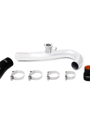 Get Yours Mishimoto Hot-Side Intercooler Pipe Kit (Mustang EcoBoost 2015-24) Polished