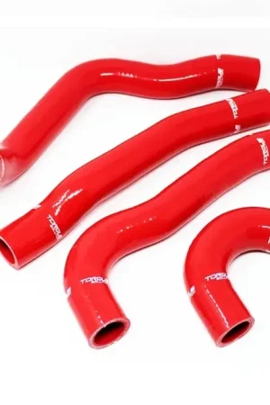 Torque Solution Silicone Radiator Hose Kit (EVO X)Red Best Seller