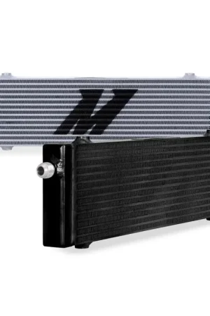 One Day Deal Mishimoto Universal Cross Flow Bar & Plate Oil Cooler, Large - Black