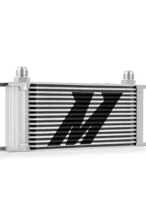While Supplies Last Mishimoto Universal 16-Row Oil Cooler Silver