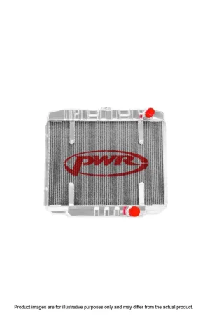 PWR 55mm Radiator w/ 16" SPAL Fan Mounts (Mustang 68-70) Money Back Guarantee