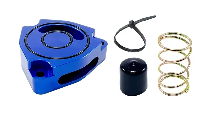 Torque Solution Blow Off BOV Sound Plate (Veloster 2011+ Turbo) Blue Secure Checkout