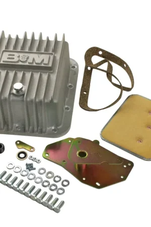 B&M Hi-Tek Deep Transmission Pan - Aluminum Fits Ford C4 Buy Direct
