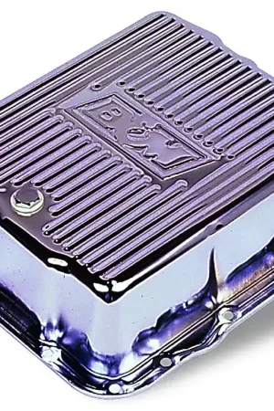 B&M Hi-Tek Deep Transmission Pan - Chrome Fits GM TH700R4, 4L60, 4L60E & 4L65E Factory Price