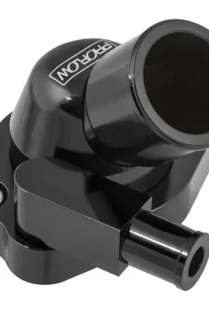 Proflow Water Neck Billet Aluminium Swivel Black Anodised 45 Degree For Holden V8 253.308 Final Sale