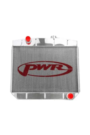 PWR 55mm Radiator w/ 16" SPAL Fan Mounts (Belair 55-57) Weekend Sale