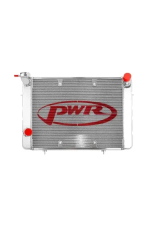 Same Day Shipping PWR 55mm Radiator w/ 16" SPAL Fan Mounts (Commodore 78-86)