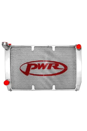 Flash Sale PWR 55mm Radiator w/ 16" SPAL Fan Mounts (Falcon 73-93)