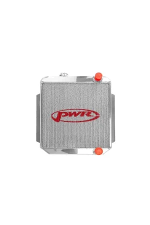 Grab Now PWR 55mm Radiator w/ 16" SPAL Fan Mounts (Mustang 64-66)