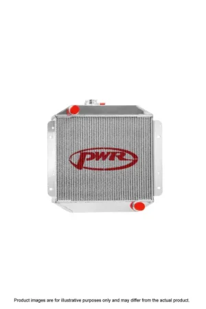 PWR 55mm Radiator w/ 13" SPAL Fan Mounts (Escort 74-81) Deal
