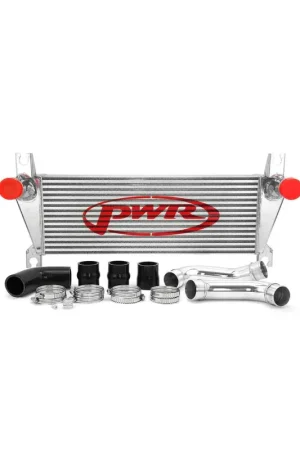 Money Back Guarantee PWR 68mm Intercooler and Pipe Kit (Ranger PX/BT-50) - Polished
