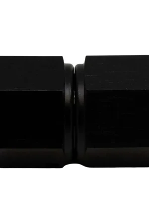 Deatschwerks 8AN to 8AN Coupler Anodized Matte Black Hot Picks