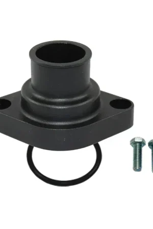 Proflow Aluminium Water Neck For Chevrolet Straight O'Ring Style Black Final Sale