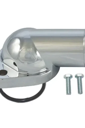 Proflow Aluminium Water Neck For Pontiac V8 O'Ring Style Chrome Price Cut