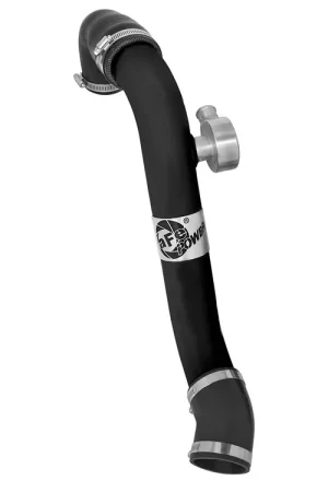 Get Yours aFe BladeRunner 2-1/2" Intercooler Tube - Hot Side (Mustang EcoBoost 2015+) Black