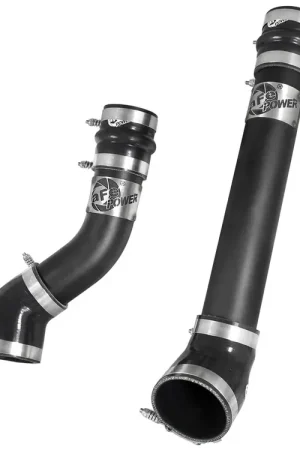 aFe BladeRunner 3" Intercooler Tubes - Hot + Cold Side (Dodge 2500/350 94-02) - Black Direct From Factory