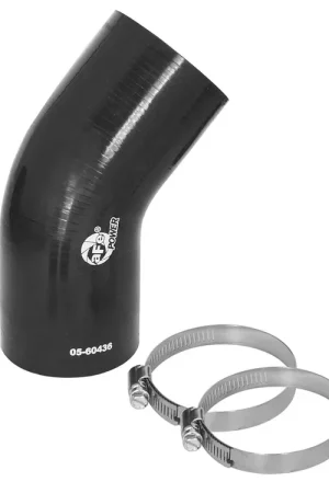 aFe BladeRunner Intercooler Couplings + Clamps Kit - Factory Intercooler + aFe Tube (BMW 335i E90 11-13) Super Sale