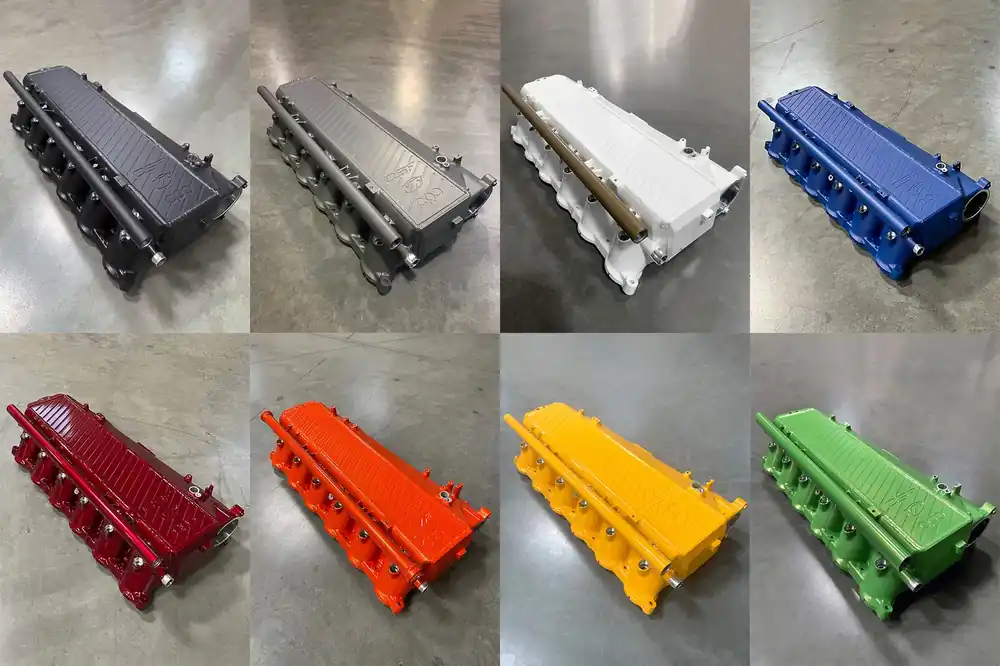 Modern CSF Radiators Charge Air "Super" Intake Manifold Black Finish (1, 2, 3, 4, 5 Series B58 Gen 1)