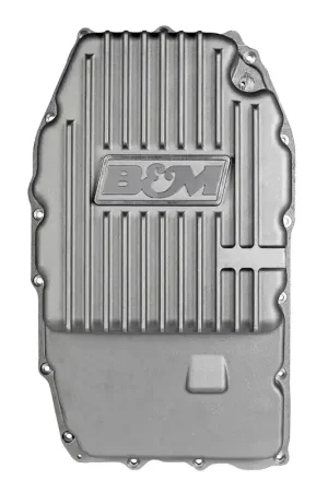 New Arrival B&M Hi-Tek Deep Transmission Pan - Aluminum