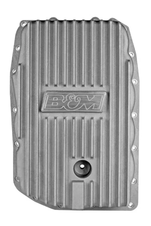 Instant Buy B&M Hi-Tek Deep Transmission Pan - Aluminum Fits 2010-2015 Chevrolet Camaro SS with 6L80E Transmission.