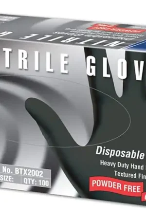 Worldwide Shipping Premium Guard - Nitrile Gloves BTX2002, 100 Gloves per Box