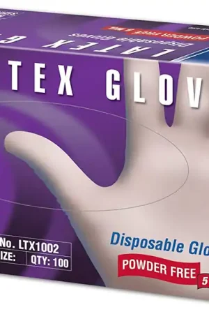 Money Back Guarantee Premium Guard - Latex Gloves LTX1002, 100 Gloves per Box