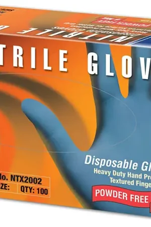 Express Delivery Premium Guard - Nitrile Gloves NTX2002, 100 Gloves per Box